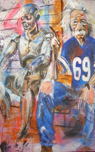 80 x 100cm EIN-KI-STEIN