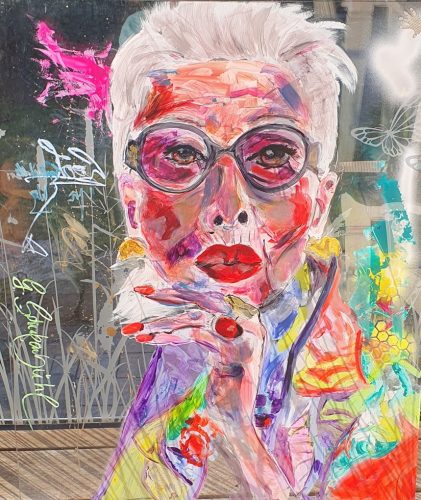 Ricarda 80x100cm Acrylglas